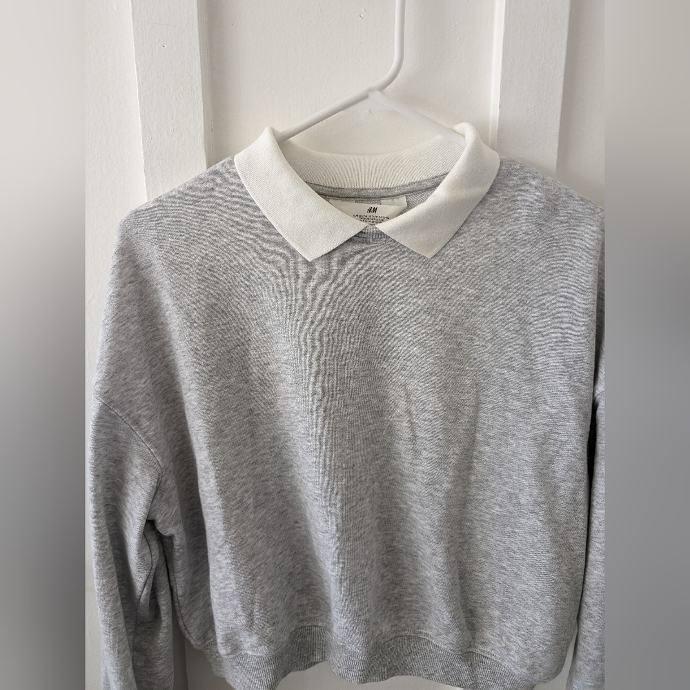 H&M girls collared sweatshirt - Picture 4 of 11